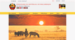 Desktop Screenshot of embassymozambique.se